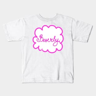 Beverly. Female name. Kids T-Shirt